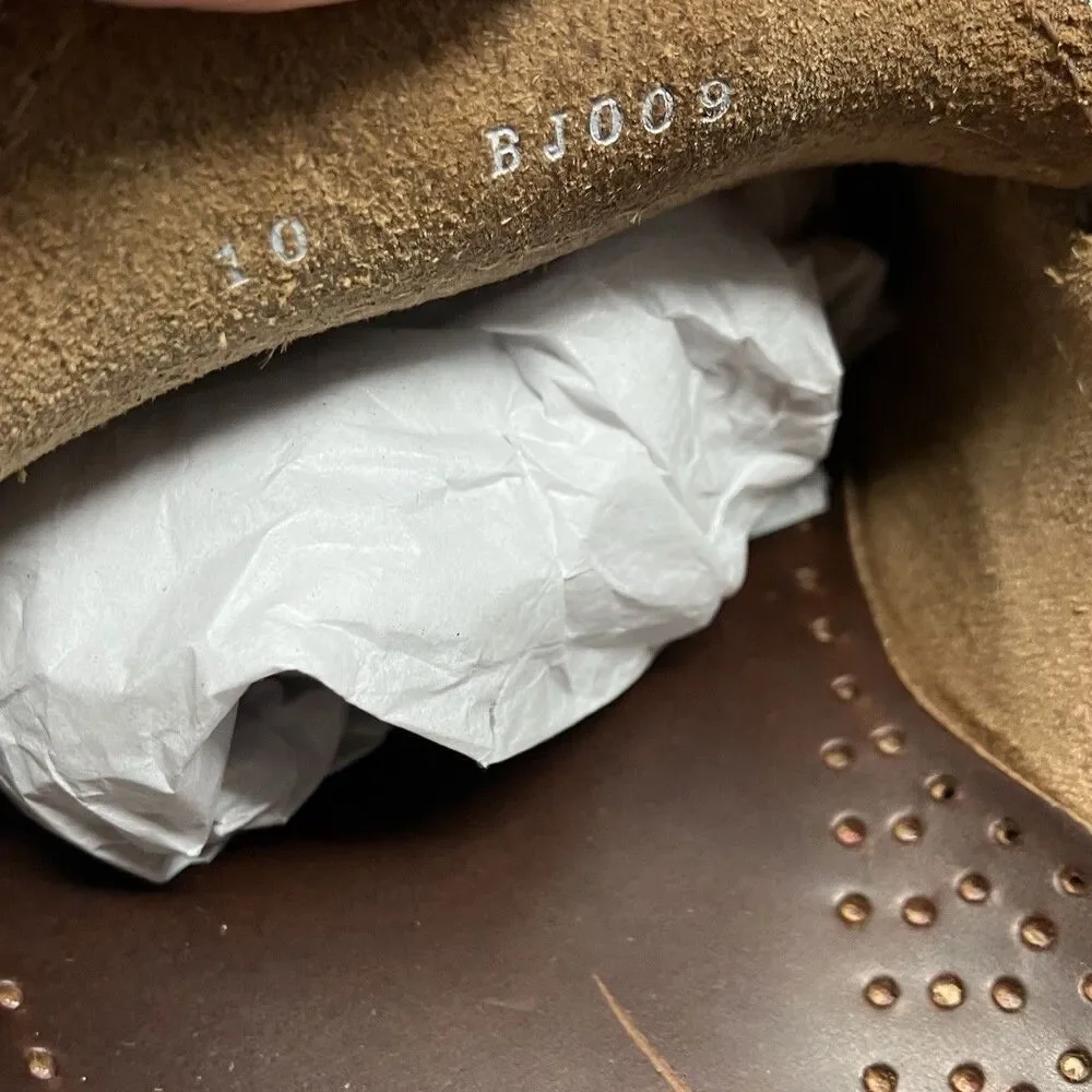 J Crew Camden Loafers Mens 10 Brown Leather Sole Penny Preppy BJ009